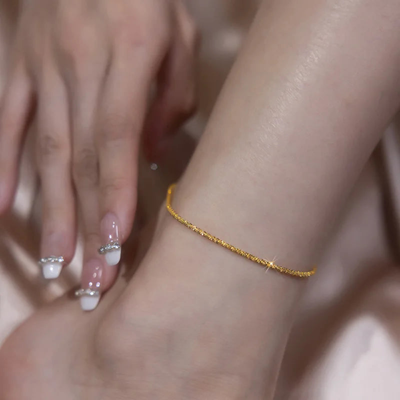 Bracelet de Cheville Chic or