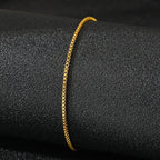 Pulsera de Tobillo Fina oro