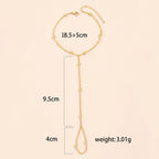 Women's Hand Jewelry Bracelet Finger & Hand Chain