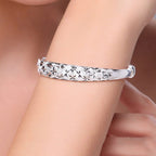 Pulsera de Boda Plata para Mujer