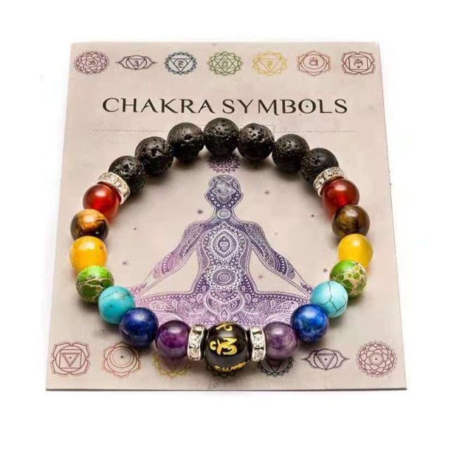 Pulsera 7 Chakras de Meditación