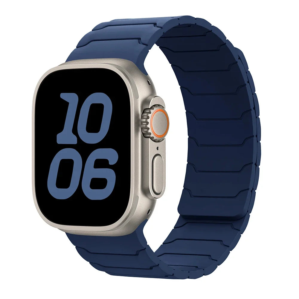 Magnetic replacement band for Apple Watch