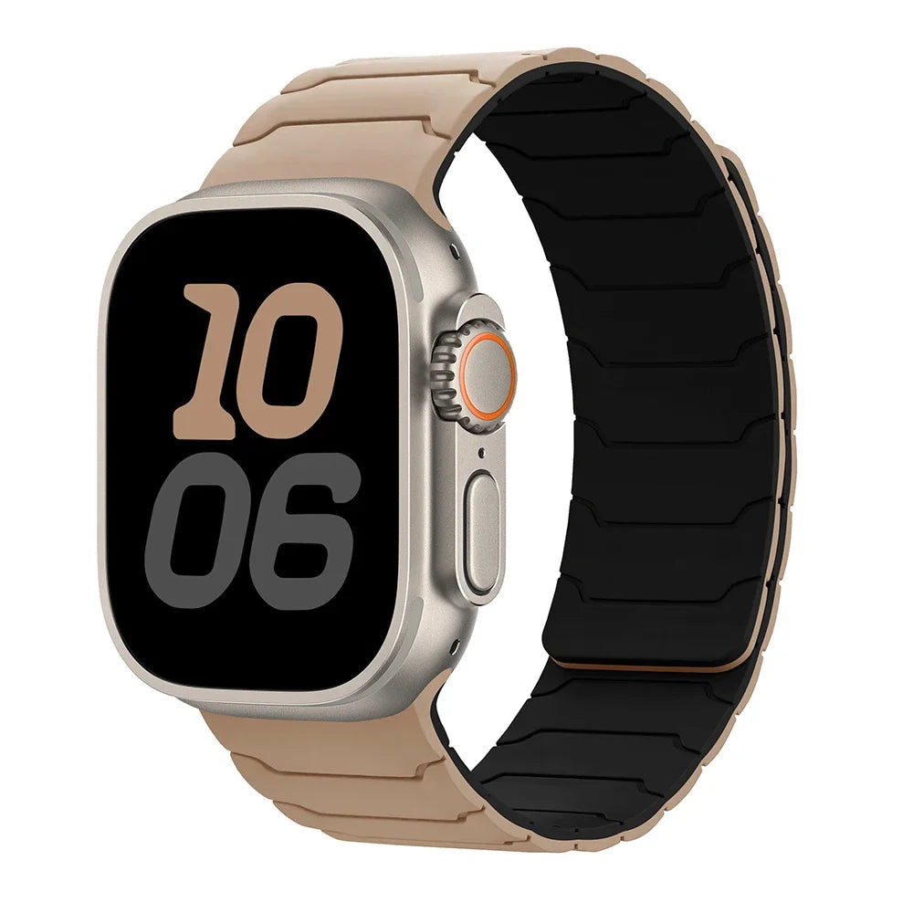 Magnetic replacement band for Apple Watch