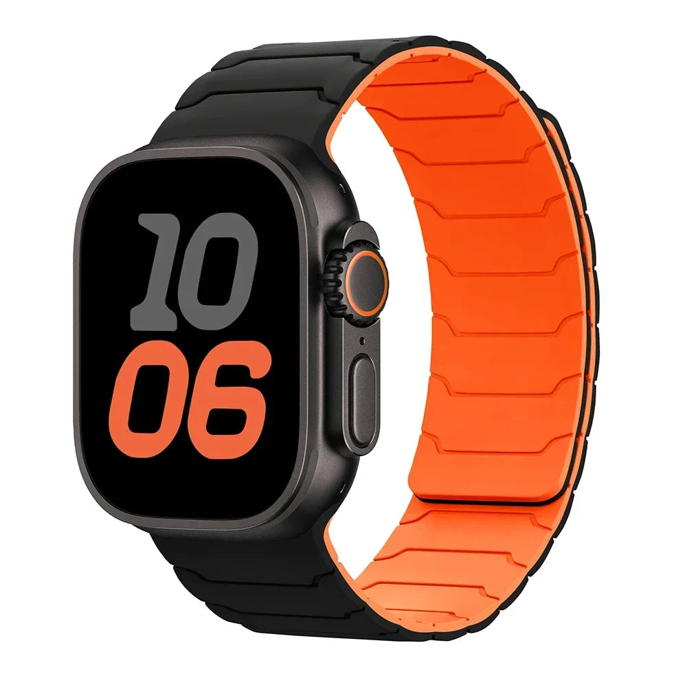 Magnetic replacement band for Apple Watch