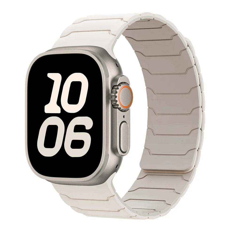 Magnetic replacement band for Apple Watch