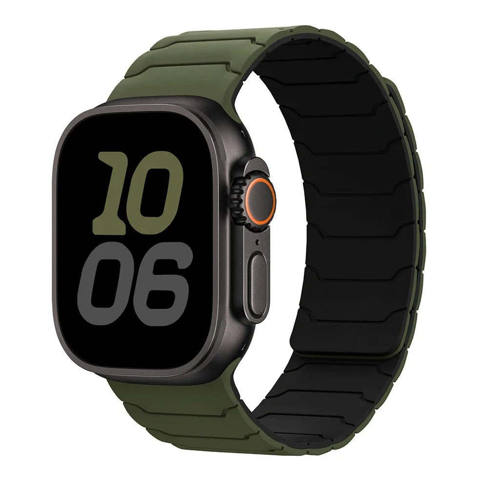 Magnetic replacement band for Apple Watch