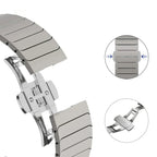 Bracelet de remplacement en acier inoxydable pour Apple Watch 