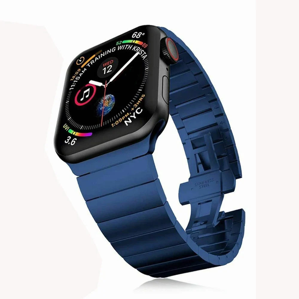 Stainless steel replacement band for Apple Watch