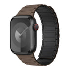 Bracelet de remplacement magnétique pour Apple Watch marron noir