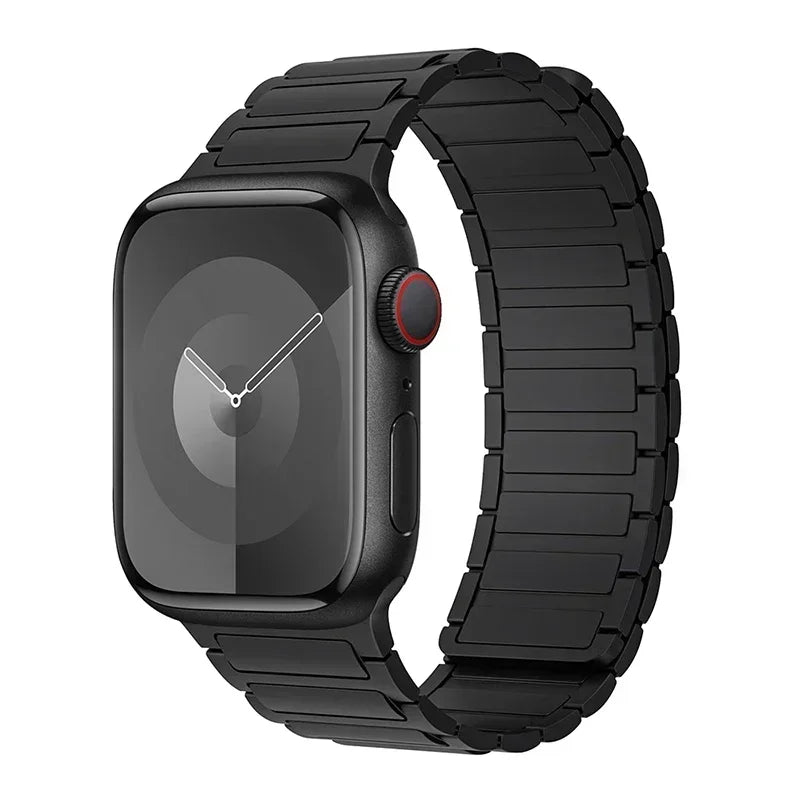 Bracelet de remplacement magnétique pour Apple Watch noir