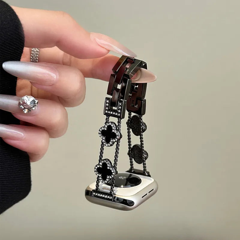 Correas de repuesto para Apple Watch - diseño trébol 