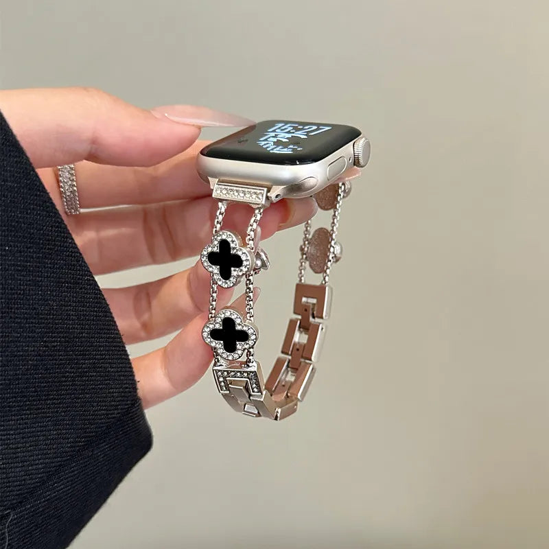 Correas de repuesto para Apple Watch - diseño trébol 