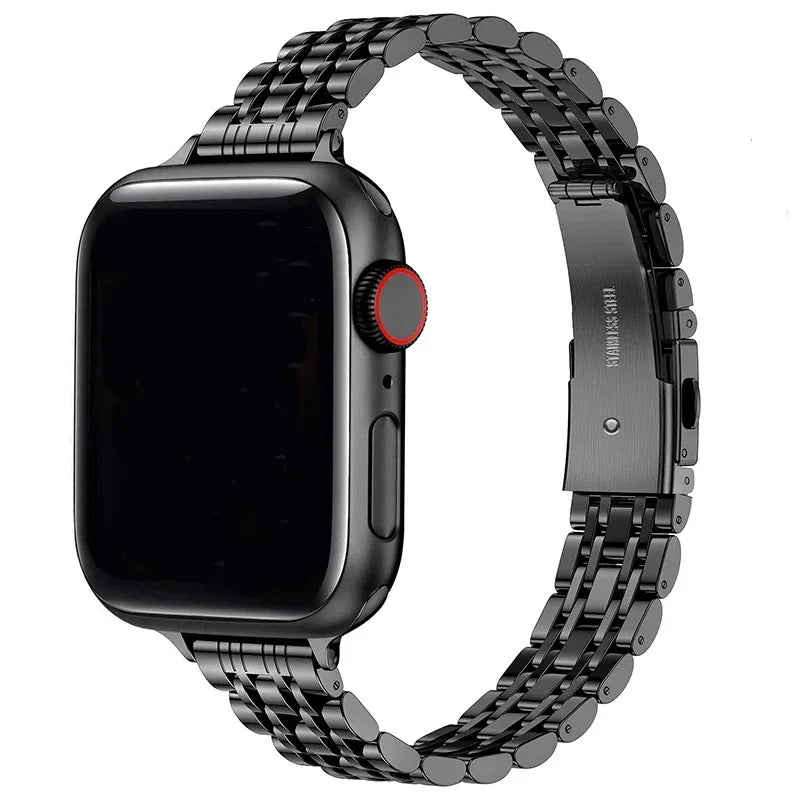 Stainless steel replacement band for Apple Watch