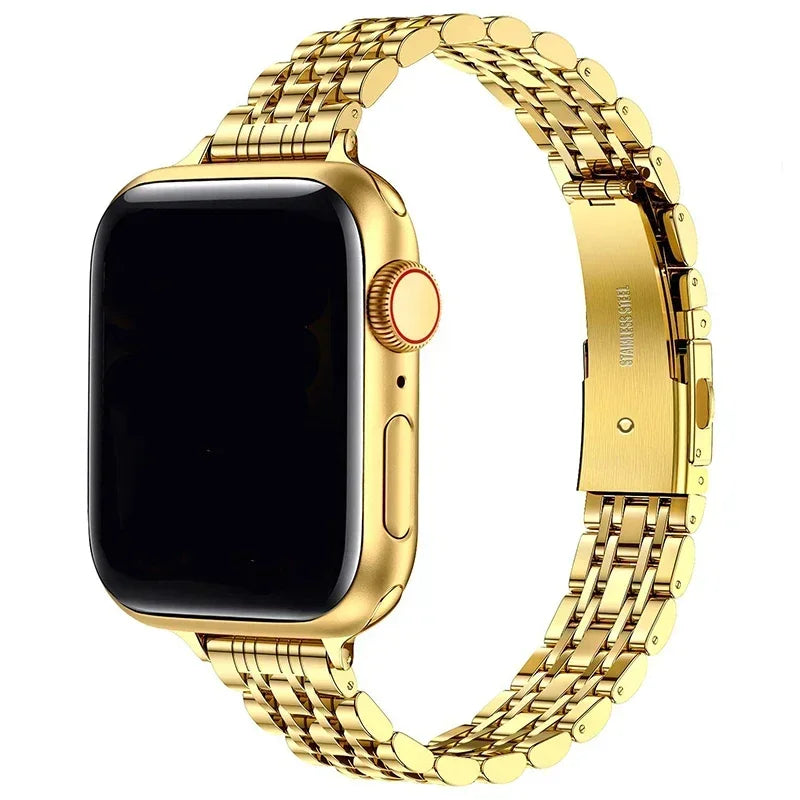 Stainless steel replacement band for Apple Watch