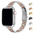 Stainless steel replacement band for Apple Watch