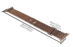 Bracelet de remplacement pour Apple Watch en acier inoxydable - pour femme 