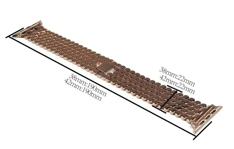 Bracelet de remplacement pour Apple Watch en acier inoxydable - pour femme 