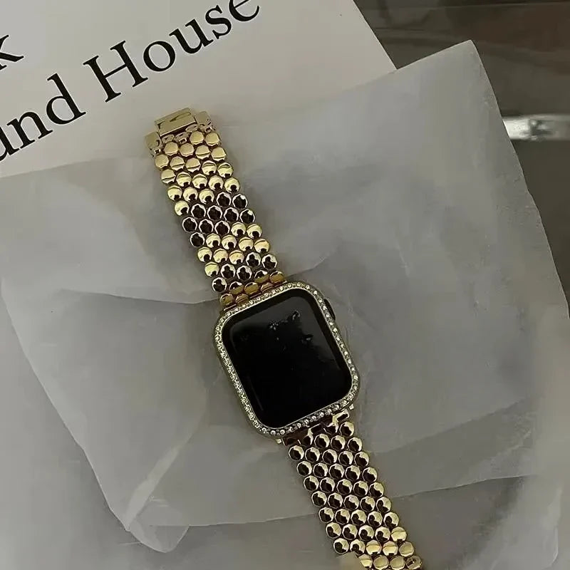 Correas de repuesto para Apple Watch en acero inoxidable - para mujer 