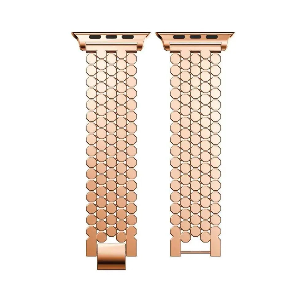 Correas de repuesto para Apple Watch en acero inoxidable - para mujer 