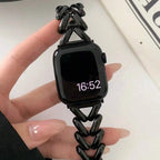 Steel replacement band for Apple Watch