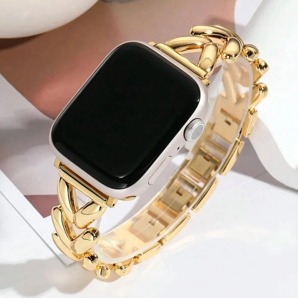Steel replacement band for Apple Watch
