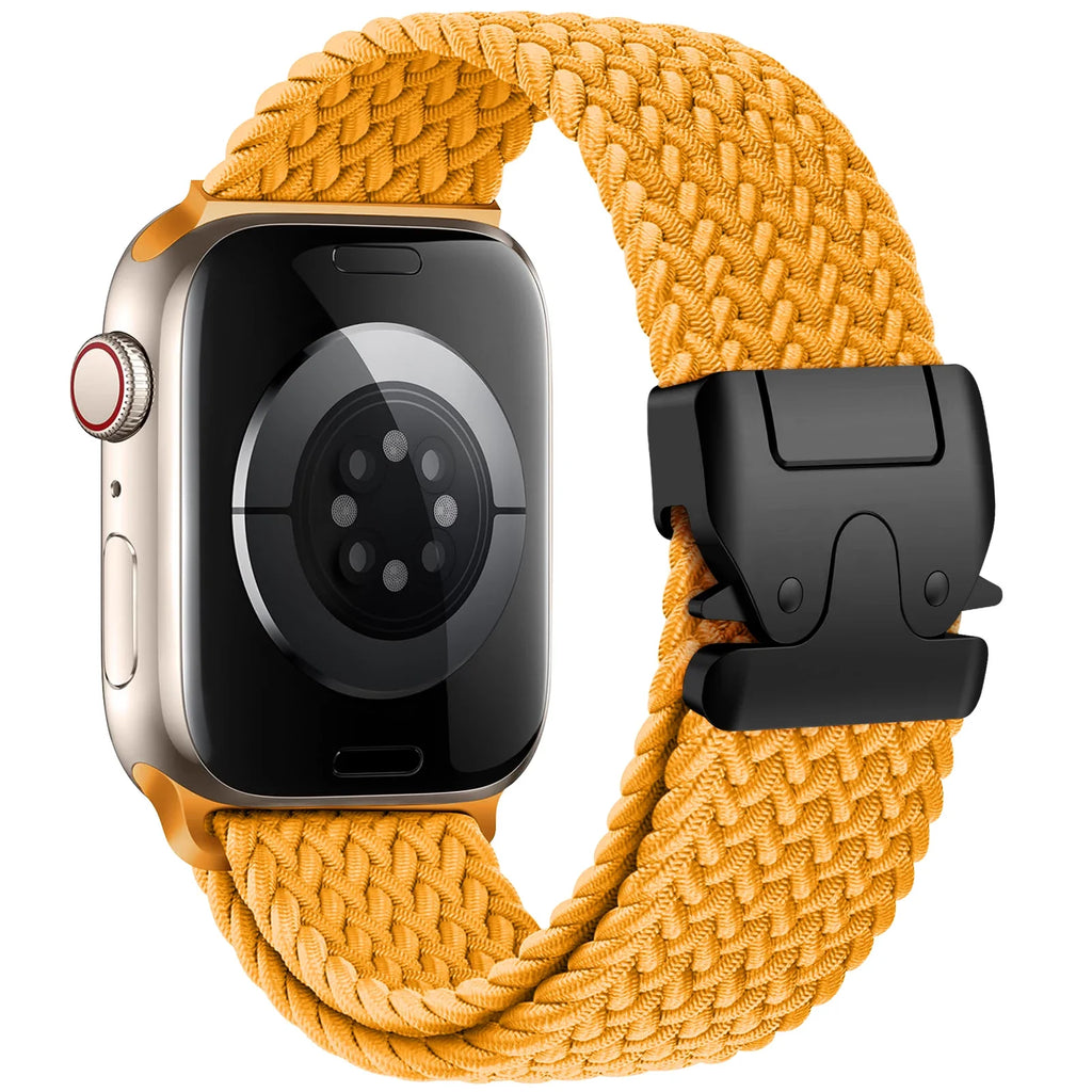 Parachute cord replacement band for Apple Watch