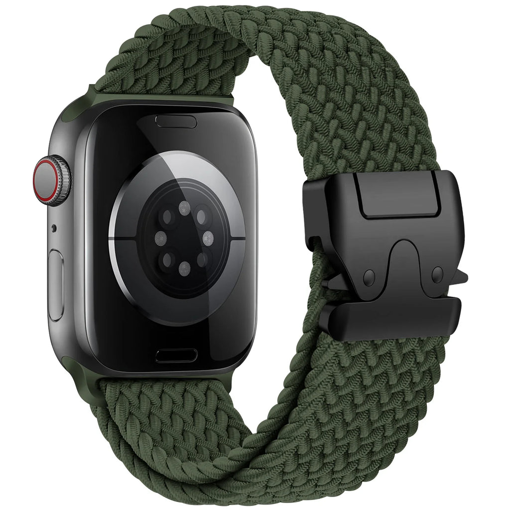 Parachute cord replacement band for Apple Watch
