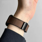 Bracelet de remplacement pour Apple Watch en cuir 