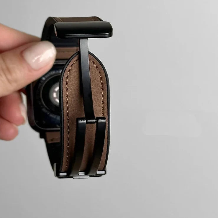 Bracelet de remplacement pour Apple Watch en cuir 