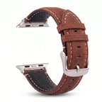 Classic leather replacement band for Apple Watch