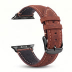 Classic leather replacement band for Apple Watch