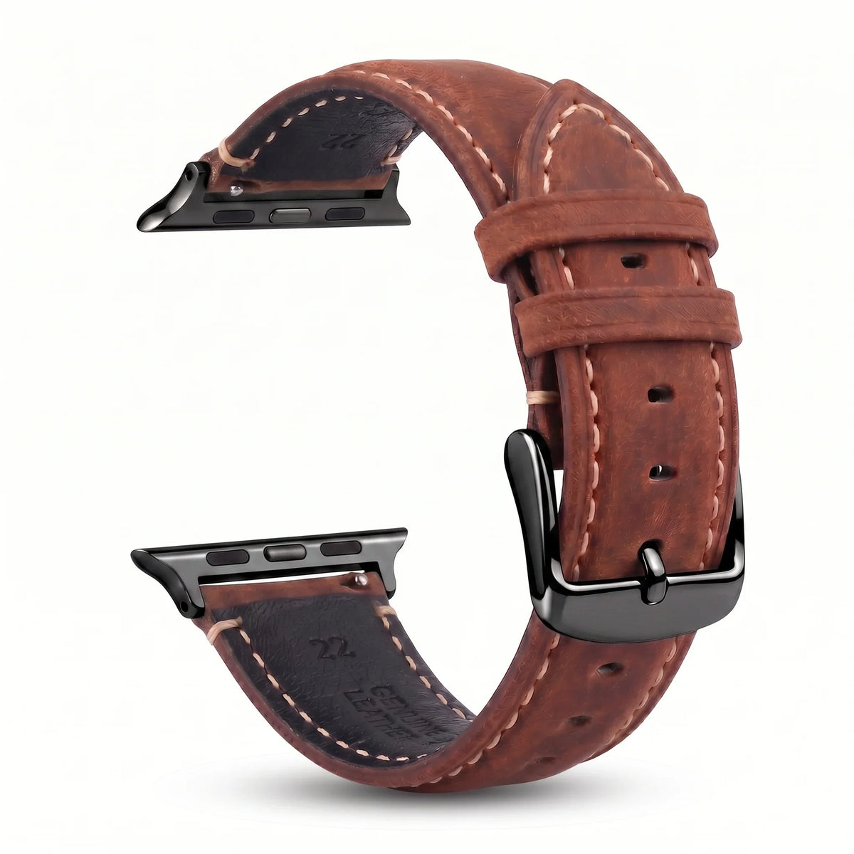 Classic leather replacement band for Apple Watch