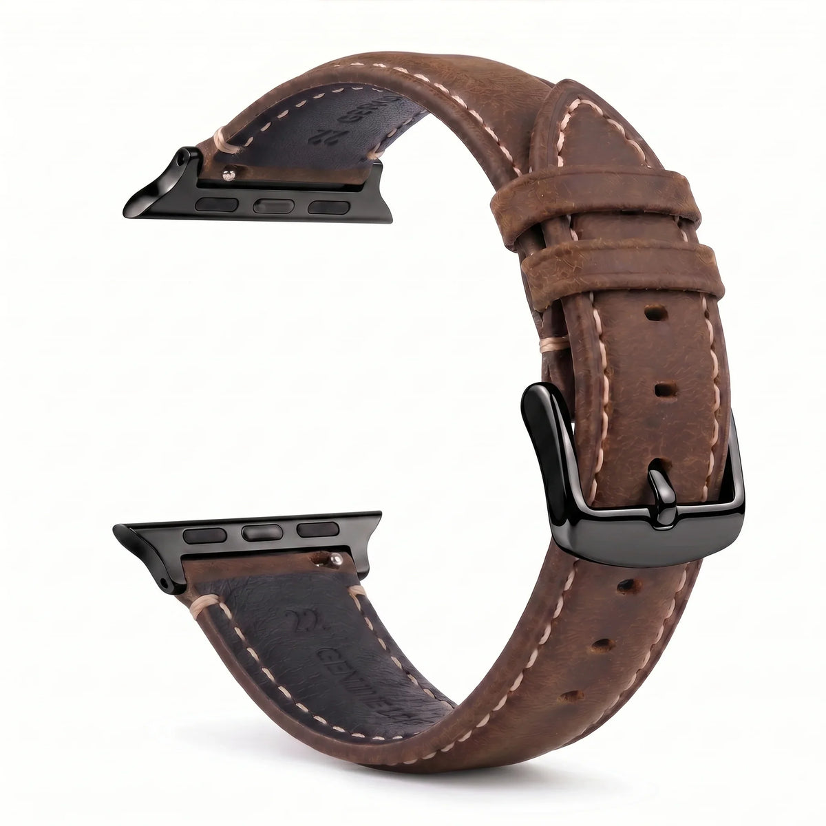 Classic leather replacement band for Apple Watch