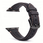 Classic leather replacement band for Apple Watch