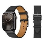 Correas de repuesto para Apple Watch en cuero para mujer y para hombre 