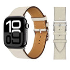 Correas de repuesto para Apple Watch en cuero para mujer y para hombre 