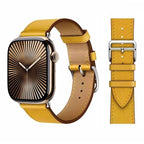 Correas de repuesto para Apple Watch en cuero para mujer y para hombre 