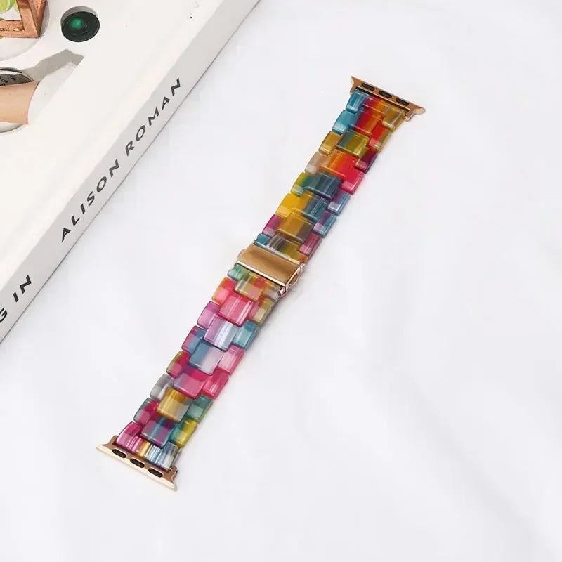 Resin replacement band for Apple Watch