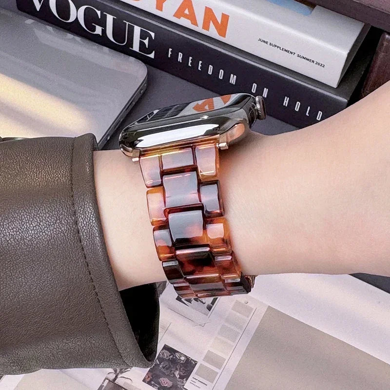 Resin replacement band for Apple Watch
