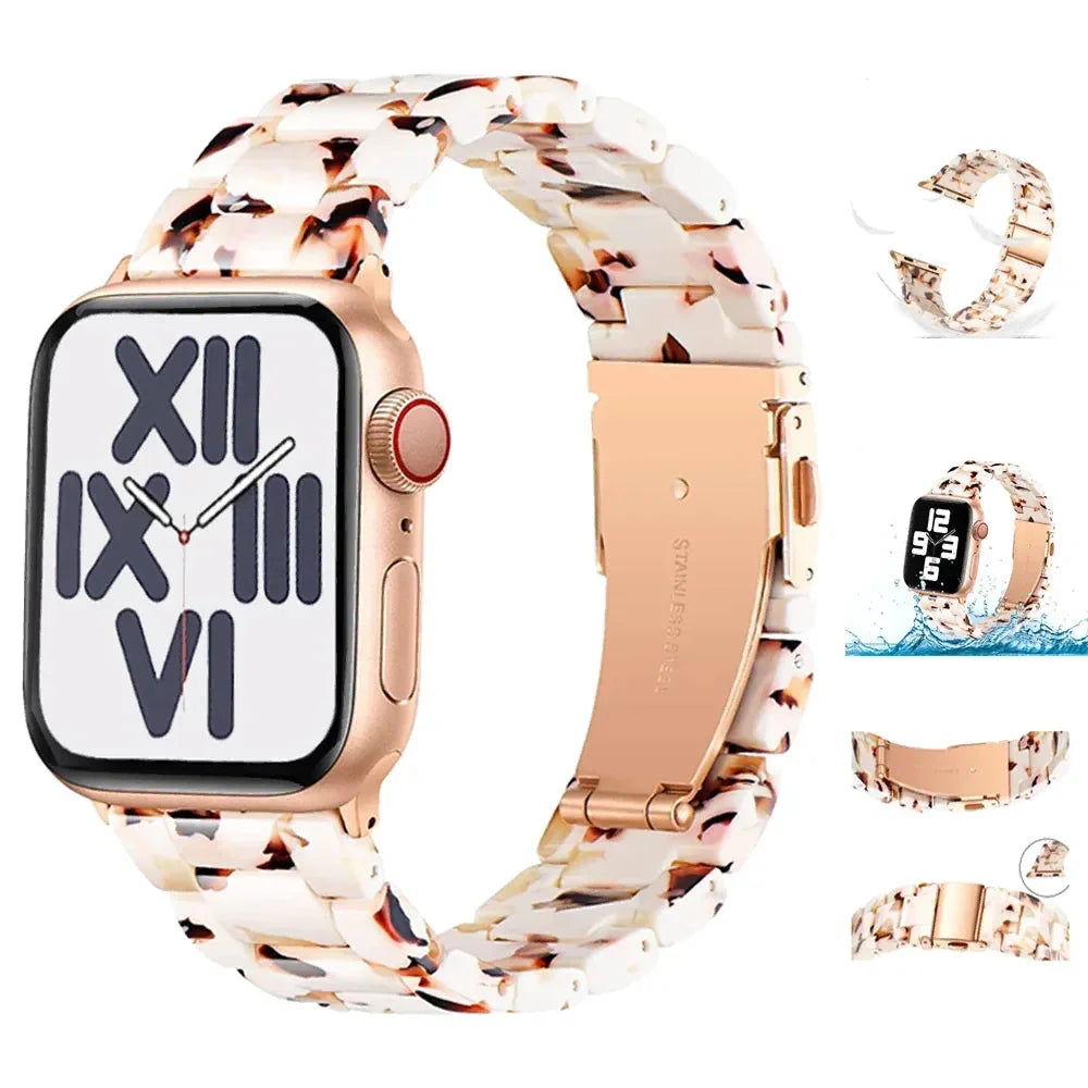 Resin replacement band for Apple Watch