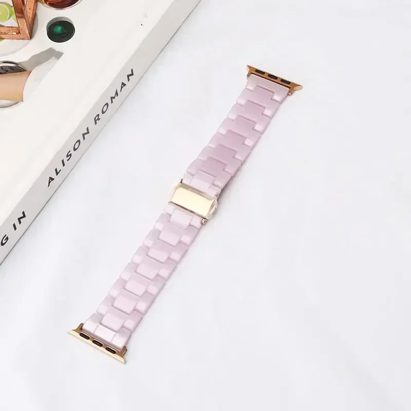 Resin replacement band for Apple Watch