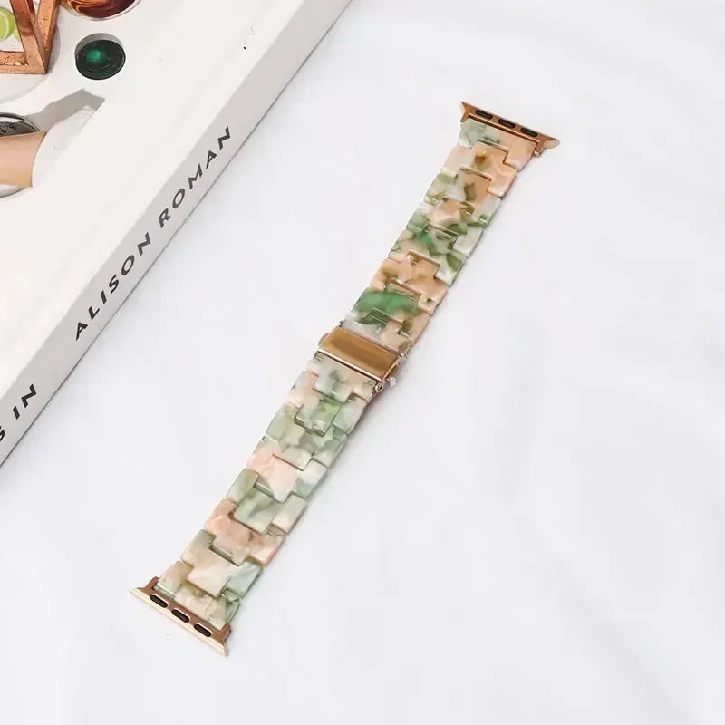 Resin replacement band for Apple Watch
