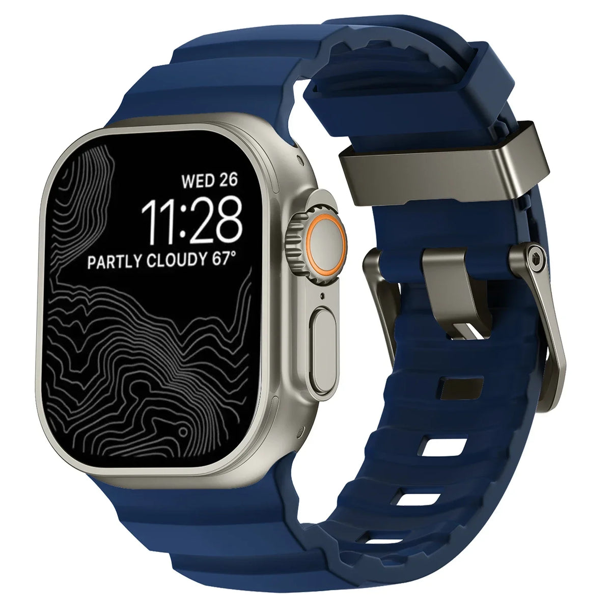 Correas de repuesto para Apple Watch en silicona gruesa 