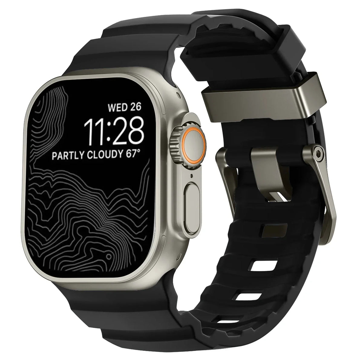 Correas de repuesto para Apple Watch en silicona gruesa 