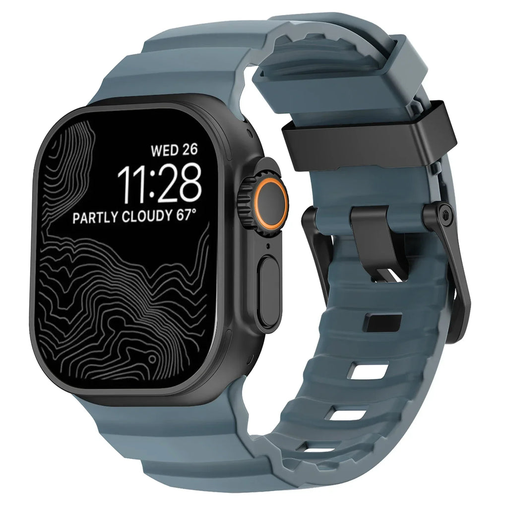 Correas de repuesto para Apple Watch en silicona gruesa 