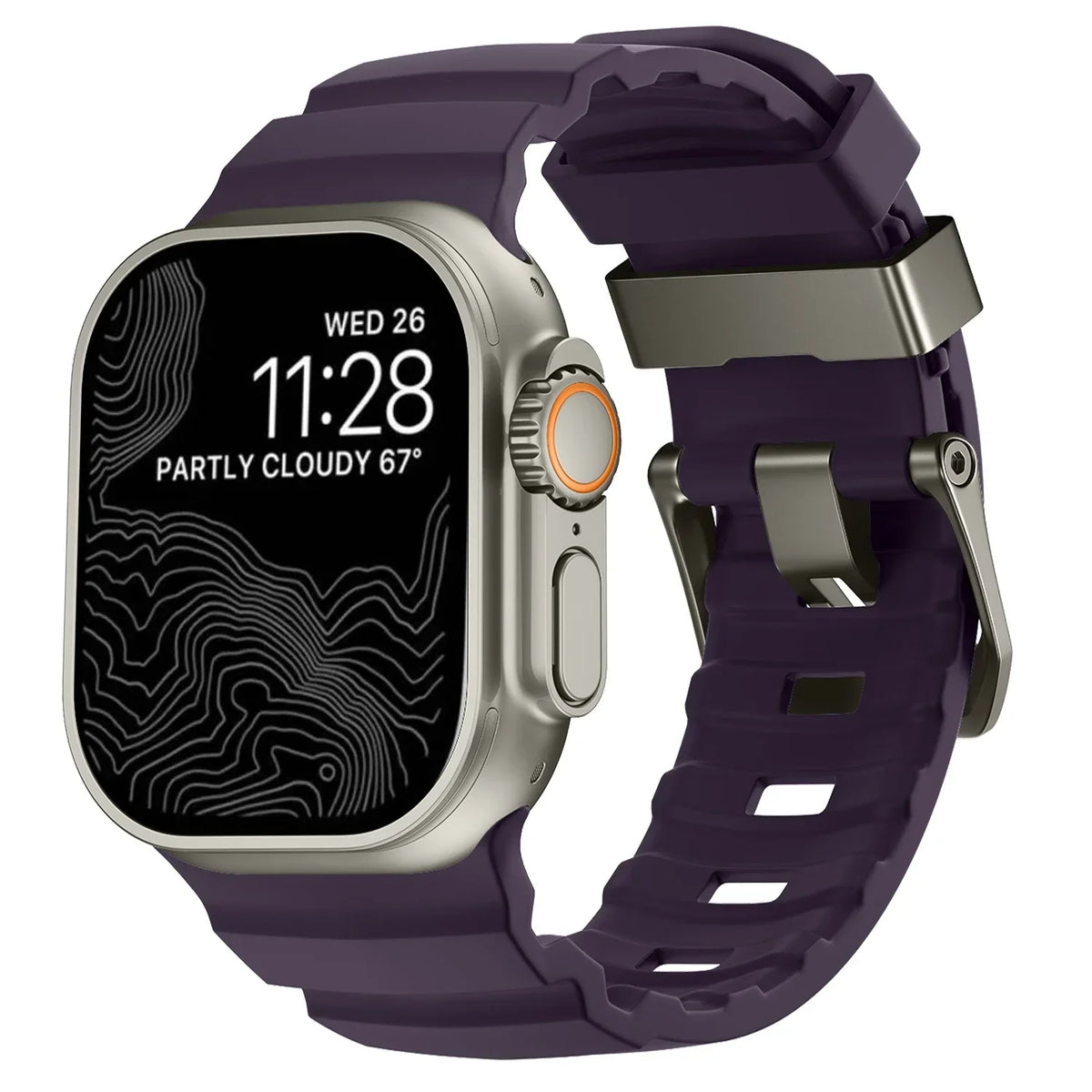 Correas de repuesto para Apple Watch en silicona gruesa 