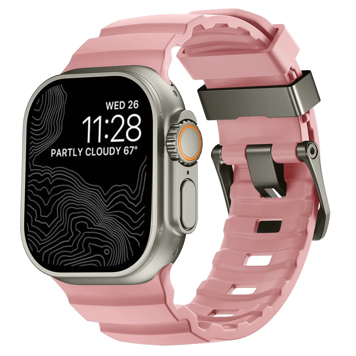 Correas de repuesto para Apple Watch en silicona gruesa 