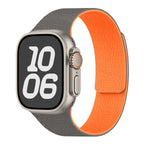 Magnetic silicone replacement band for Apple Watch