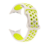 Bracelet de remplacement pour Google Pixel Watch 1, 2, 3, 4 41mm 45mm  blanc et vert
