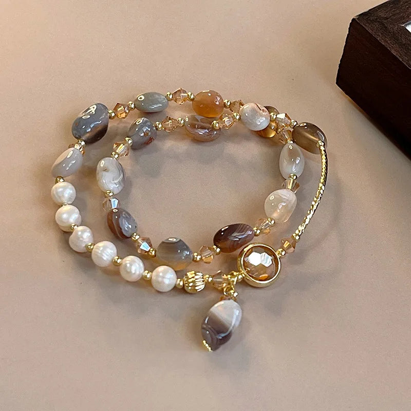 Bracelet Double en Perles